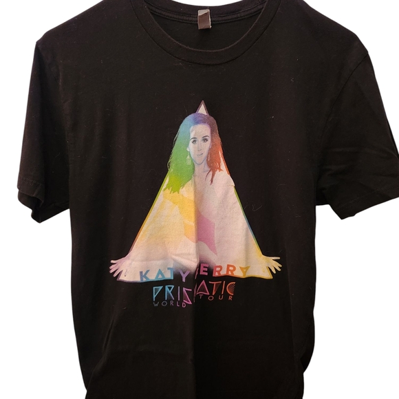 Gildan Tops - Katy Perry Prismatic World Tour Vintage T Shirt Tultex 2014 2015 Concert Size M